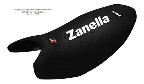 Funda Asiento Zanella Rx 150 Z6 Modelo Series Fmx Covers 