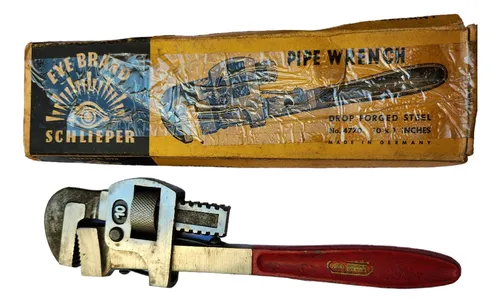 comprar Chave Grifo 10 Pol. Carl Schlieper.  Made In Germany. Antigo
