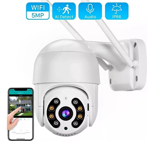 Câmera Ip A8 1080p Wifi Hd Externa Visão Noturna Impermeável