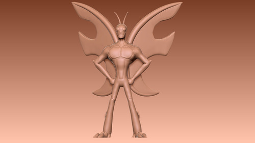 Imagen 4 de 4 de Ben 10 Alien Stinkfly Reinicio V 10- Figura Plastica