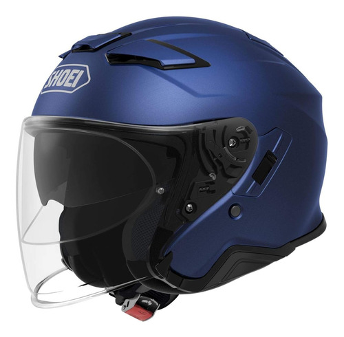 Casco Para Moto Shoei J-cruise Ii Talla Xl Color Azul