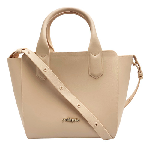 Bolsa Petite Jolie Shape Nude Fosco Clássica Pj3939lll