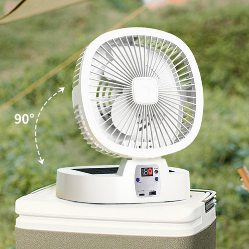 Ventilador Para Acampar Al Aire Libre, Ventilador 10000mah