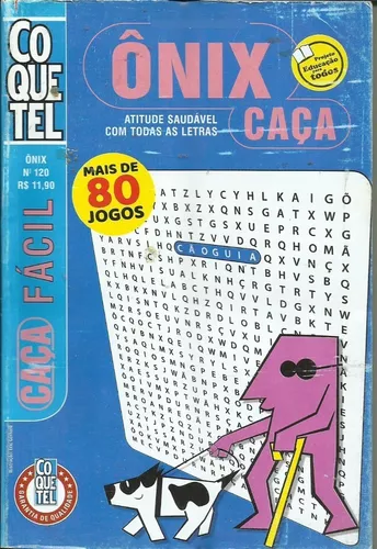 Kit 3 Caça Palavra Coquetel (144 Páginas Cada)