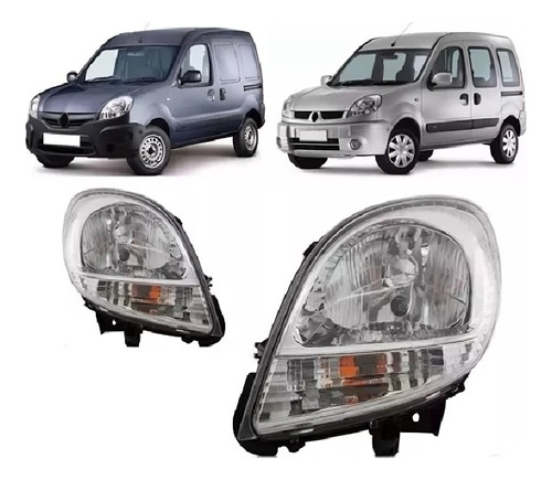 Juego Optica Renault Kangoo 08 10 12 13 14 15 16 17 18