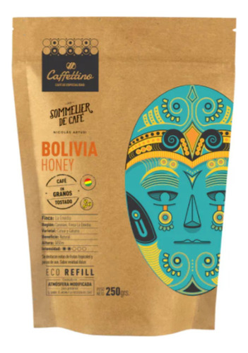 Café Especialidad En Granos Bolivia Honey X250g-caffettino