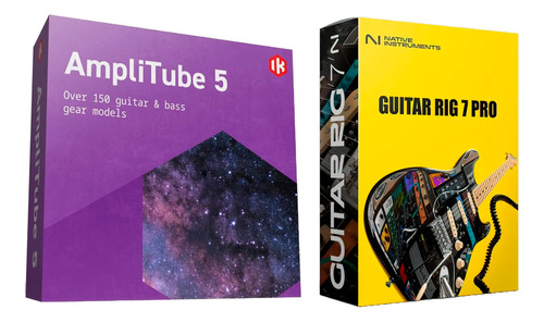 Amplitube 5 Max + Guitar Rig 7 Pro | Vst Au Aax | Win Mac