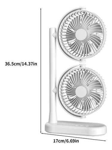 Ventilador De Escritorio En V, Ventilador De Torre Recargabl