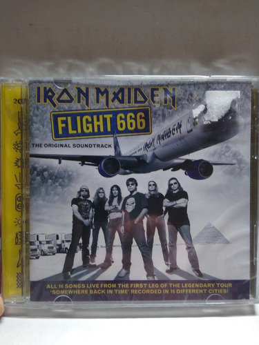 Iron Maiden Flight 666 Cd Doble Nuevo