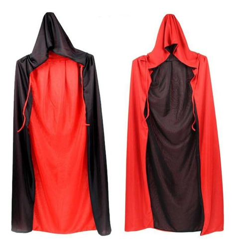 Capa De Disfraz Vampiro Halloween Para Hombre Mujer