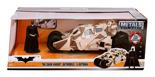 Jada Toys 1: 24 Escala The Dark Vehículos Knight Batmobile D