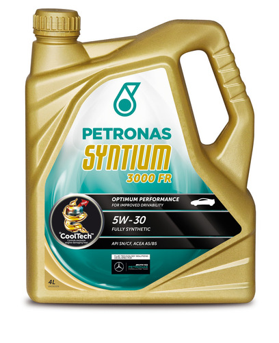 Aceite Petronas Syntium 3000 FR 5W-30 100% Sintético x4L