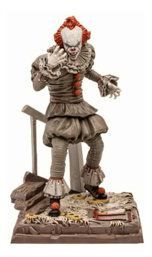 Mcfarlane Wb 100: Pennywise It  (movie Maniacs) Figura