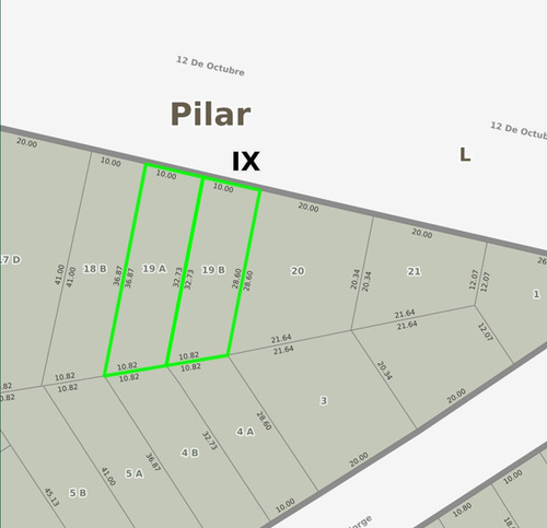 Imagen 3 de 3 de Terreno Lote En Venta Ubicado En Del Viso, Pilar, G.b.a. Zona Norte