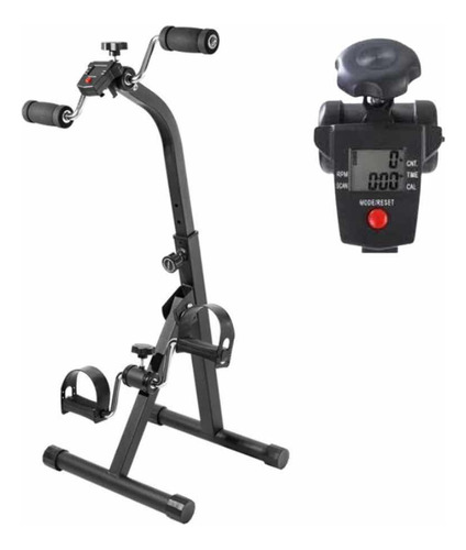 Mini Bicicleta Ergométrica Treino De Braços E Pernas Com Lcd