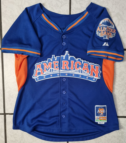 Jersey Dama Red Sox Boston Majestic Mlb David Ortiz All Star (Usado)