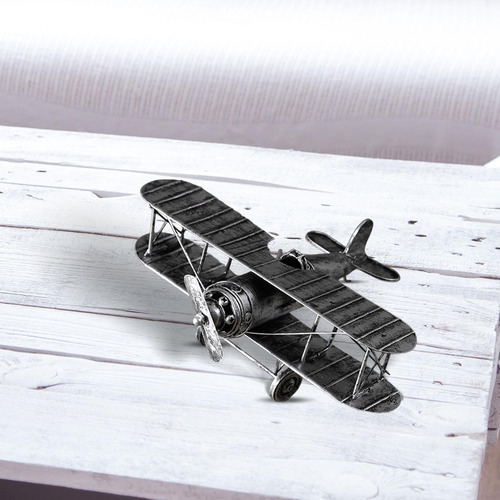 Modelo De Avión, Modelo De Avión Vintage, Accesorios Plata