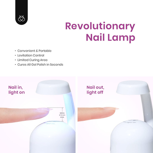 Kit De Extension De Uñas De Gel Ovaladas 5 En 1 Transparent Transparentes
