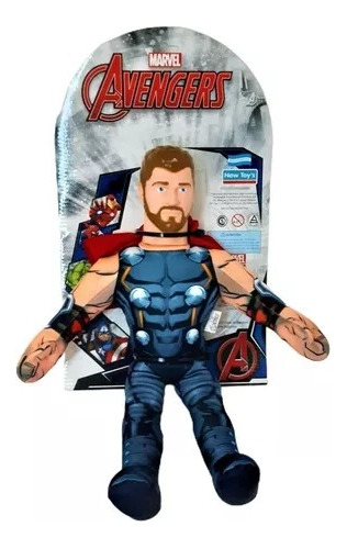 Muñeco De Tela Soft Thor Chico - New Toys - Premium