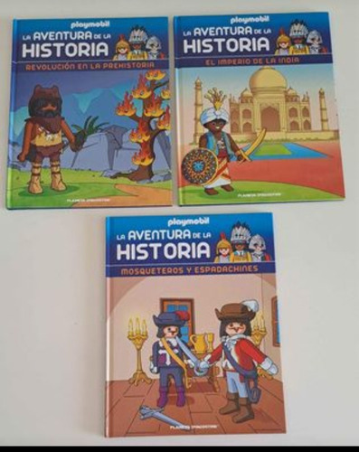 Libro Playmobil Aventura De La Histor Pirata China Egipto (Usado)