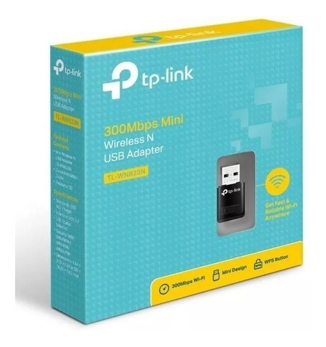 Imagem 6 de 6 de Mini Adaptador Tp-link Usb Wireless N300mbps - Tl-wn823n