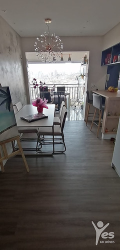 Imagem 7 de 27 de Ref.: 3088 - Apartamento Com Condomínio, 03 Dormitórios Sendo 01 Suíte E 2 Vagas Na Vila Scarpelli. Santo André - Sp. - 3088