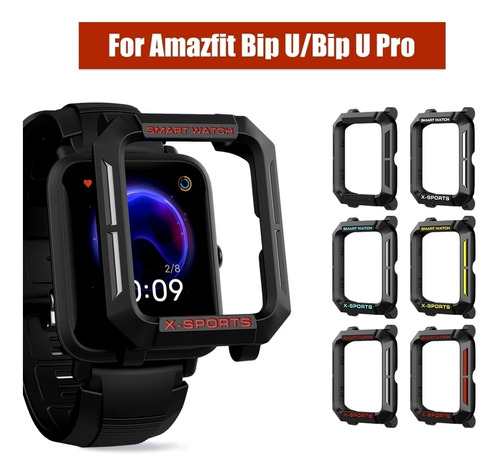 Carcasa De Tpu Marca Sikai Para Amazfit Bip U / Pro