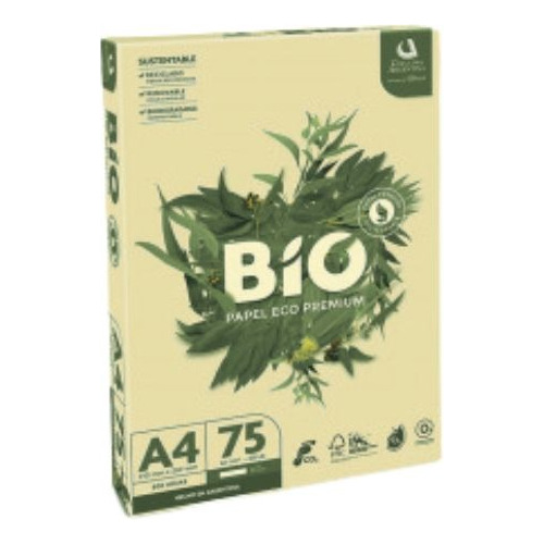 Resma Bio Papel Fotocopia Eco A4 Premium 75g - Dropper