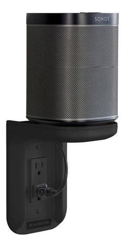 Estante De Salida Sanus Wsos1-b1 Ideal Para Sonos One, ... Color Negro
