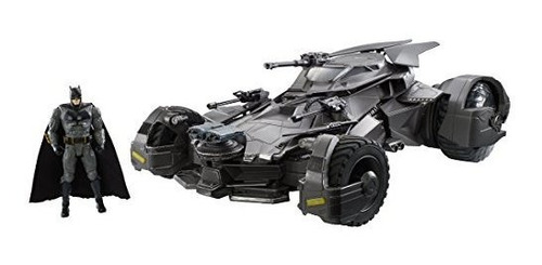 Justice League Ultimate Batmobile Rc Vehículo Y Figura