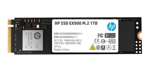 Ssd Hp M.2 Ex900 1tb Pci Express 2280 