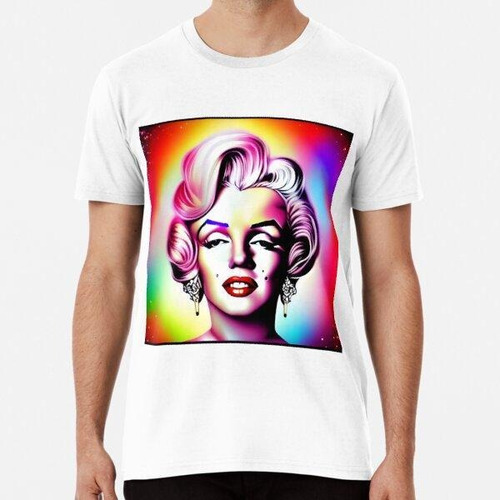 Remera Arte De Marliyn Monroe Algodon Premium