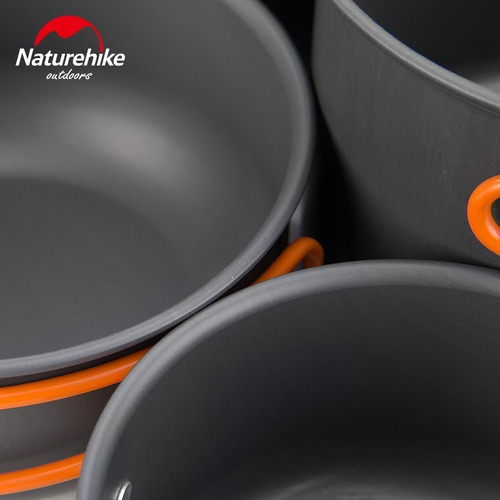 Imagen 5 de 7 de Naturehike - Kit De Ollas De Camping 2-3 Personas
