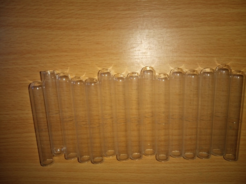 Tubo Vidrio Borosilicato Aforado Pack 10