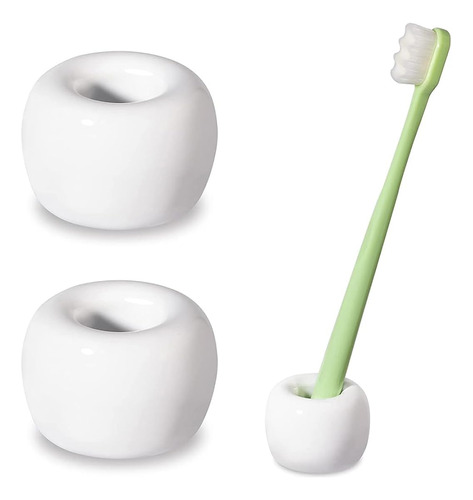 Mini Soporte Para Cepillos De Dientes Para Encimera Tocador