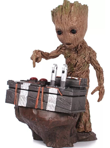 Action Figure Baby Groot Guardiões Da Galáxia 17.5cm