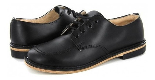Zapato Escolarmickey Q 945 -02 Oscaria Negro  18.5 - 22.0 Ni