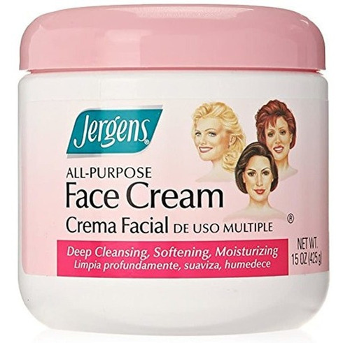 Jergens Crema Facial Multiuso De 15 Onzas