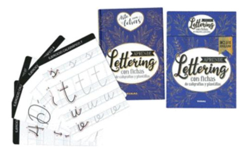 Libro Aprende Lettering : Con Fichas De Caligrafías Y Plant