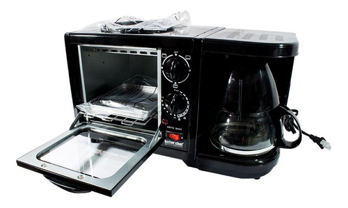 Kit 3 En 1 Cafetera, Horno Tostador Y Sarten Better Chef