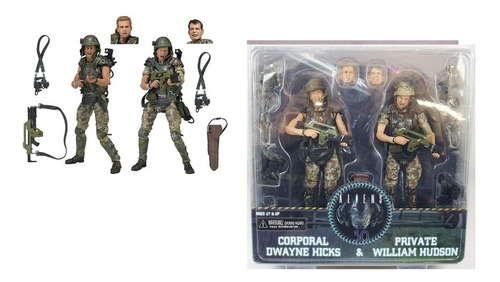 Soldados Figura Aliens Militar Dwayne Hicks & William Hudson