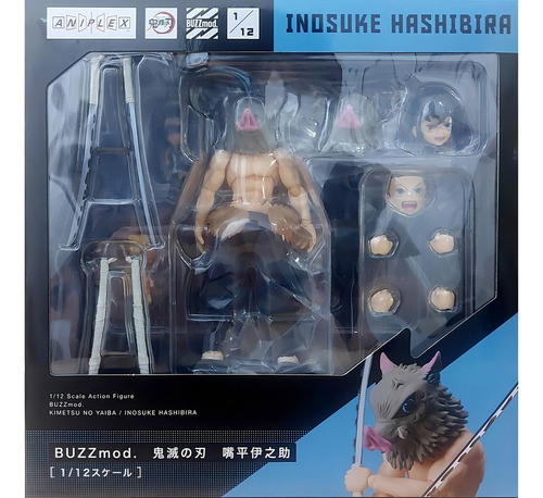 Figura Aniplex de Kimetsu Inosuke Hashibira, cazador de demonios