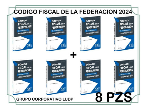 Codigo Fiscal De La Federacion 2024 Paq 8pz