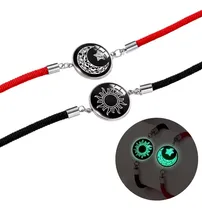 Comprar Pulseras Sol Y Luna Amistad Parejas Brillan En La Oscuridad