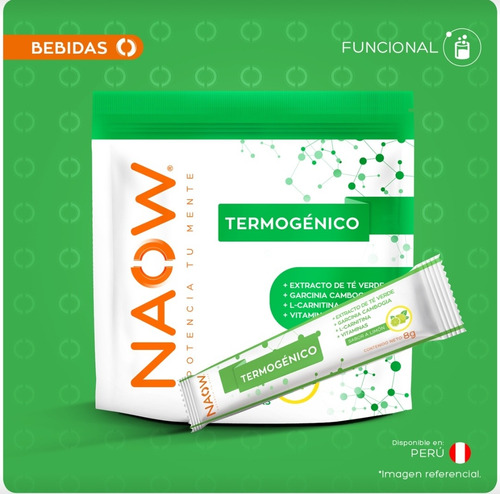 Termogenico Quemador De Grasa Naow