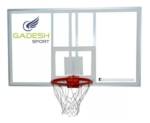 Tablero Semiprofesional Basquetbol, Acrilico 6mm