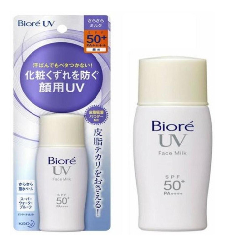 Protetor Biore Solar Perfect Face Milk Fps50 30ml