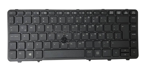 Teclado Hp Probook 640 G1 645 G1 736653-161 Neg Esp C/point