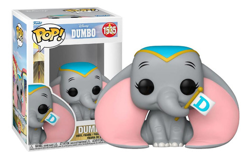 Funko Pop Dumbo With Flag #1535 Disney Dumbo Con Bandera
