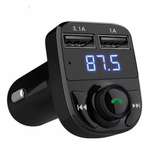 X2 Transmisor De Radio Fm Bluetooth Dual Usb Mp3 Cargador